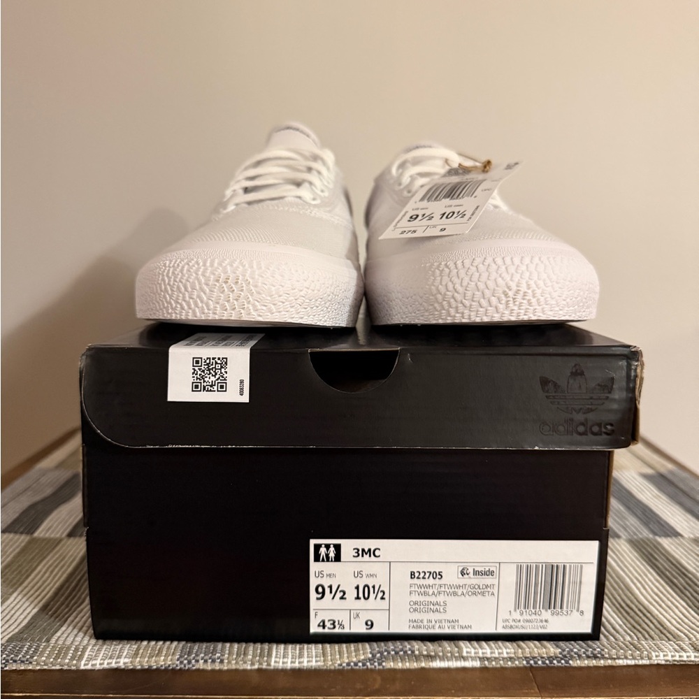 Adidas Classic White Trainers
